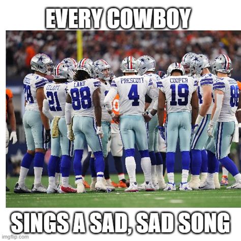 sad cowboys meme|cowboy fans crying meme.